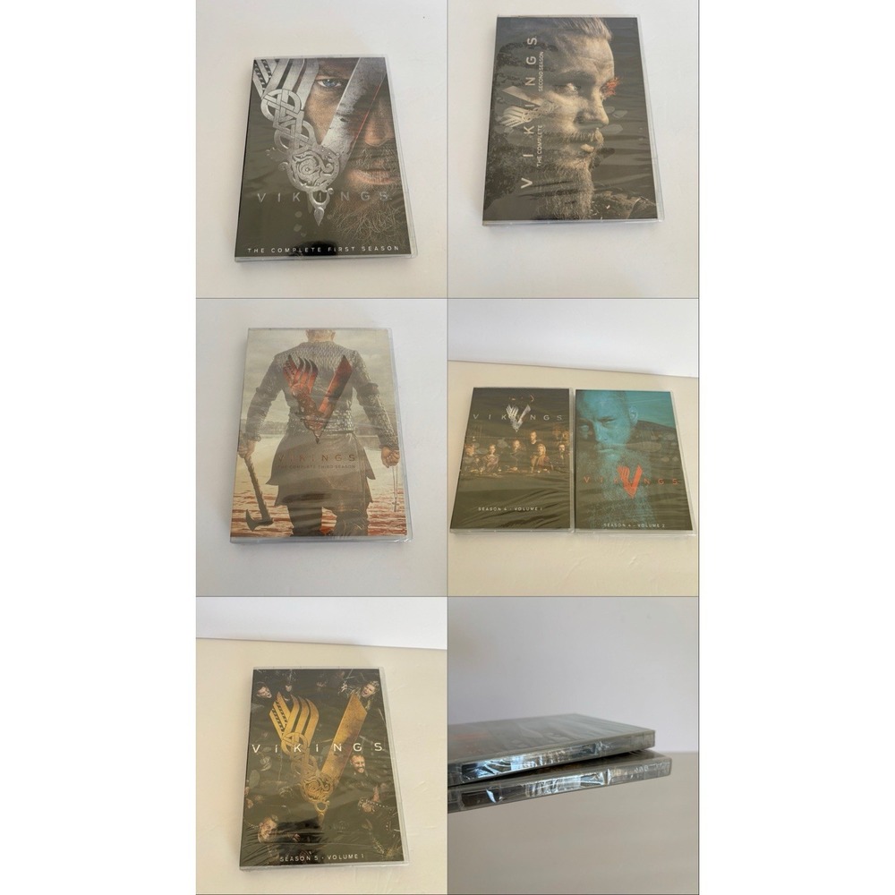 Vikings Season 1-5 Vol 1 DVD NEW SEALED